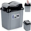 Orion | Mülleimer 5 l - Grau - Robuster Kunststoff - Mit Produktbild-Vorschau 6