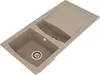 respekta Einbauspüle Boston 100x50x20 cm, sandbeige Produktbild-Vorschau 16