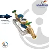 Hauswasserzähler Baulänge 190 mm, inkl Einbaugarnitur 3/4 Produktbild-Vorschau 3