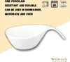 Bol Wilmax, capacité de 450 ml, blanc, en porcelaine Voir les images du produit 5
