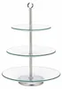 relaxdays Etagere trasparente/argentato 40,0 cm Anteprima dell’immagine prodotto 8