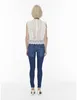 Ärmellose Spitzen Bluse Sleeveless Shirt Stehkragen Top Produktbild-Vorschau 9