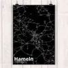 Mr. & Mrs. Panda Bild Hameln DIN A3 - Geschenk, kunstdruck Produktbild-Vorschau 2