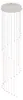 Trio 330632076 Baxter LED hanglamp, 68W, diameter 37cm, Productafbeelding-voorbeeld 1