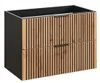 Szafka Pod Umywalkę 100 Cm – Dąb Wotan / Szary Skalny Podgląd zdjęcia produktu 7
