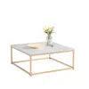 Meubles Cosy Quadratischer Couchtisch im zeitgenössischen Produktbild-Vorschau 1