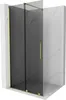 Mexen Velar Duschwand schiebbar Walk-in 85 x 200 cm, grafit Produktbild-Vorschau 1