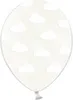 Palloncini nuvola 30cm bianchi trasparenti set da 6 Anteprima dell’immagine prodotto 9