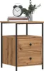 vidaXL Table de nuit Artisan-Chêne 34x35,5x50 cm Bois Voir les images du produit 8