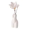 Vase Aurice Frauenkörper Weiß Porzellan Modern Matt Produktbild-Vorschau 5