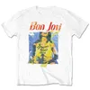 Bon Jovi Slippery When Wet Original Cover White XL Tričko Náhľad obrázku produktu 2