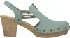 Rieker Damen Sandalette Gummizug Blockabsatz Leder Plateau Produktbild-Vorschau 5
