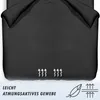 Bettwäsche 135x200 2 Teilig Einfarbig Schwarz Kissenbezug Produktbild-Vorschau 2