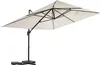 Parasol jardin déporté en aluminium "Sky 4" - 3 x 4 m - Voir les images du produit 1