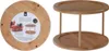 Excellent Houseware Drehteller Bambus 25x18 cm Dekoration Produktbild-Vorschau 4