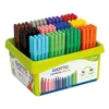 A large plastic container filled with many colorful markers. Produktbild-Vorschau