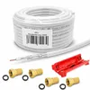 20m ARLI Koaxialkabel – max. 135 dB 5-fach geschirmt + 4x Produktbild-Vorschau 1