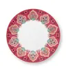 Pip Studio Flower Festival Frühstück Set 3-tlg. Dunkelrosa Teller 21 cm Produktbild-Vorschau