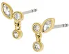 Boucles d'oreilles pendentif Fossil Gold Collection Ellis - Voir les images du produit 5