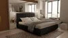 ADIDAR Sporting Polsterbett 180x200cm Doppelbett Holzrahmen Produktbild-Vorschau 1