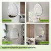 S'AFIELINA Wandspiegel asymmetrisch 75×55cm ohne Rahmen Produktbild-Vorschau 10