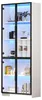 LED Vitrine Hochschrank Standvitrine mit LED-Beleuchtung Produktbild-Vorschau 9