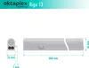 LED Unterbauleuchte Küche 84cm neutralweiß 4000K Produktbild-Vorschau 4