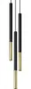 Závěsné stropní svítidlo Tuba 3x G9 Tubular Overhang Black Náhled obrázku produktu 13