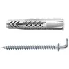 Fischer 4x Universaldübel UX 6x35 WH mit Winkelhaken - Produktbild-Vorschau 2