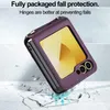 Étui en cuir pour Samsung Galaxy Z Flip6 / Z Flip7 FE 5G, Voir les images du produit 8