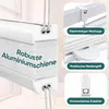 Plissee ohne Bohren, Weiß 85x200cm Sichtschutz Faltrollo Produktbild-Vorschau 4