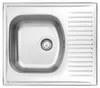 1-bowl steel sink with drainer Produktbild-Vorschau 2
