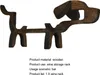 Weinregal Burr-freie Tierformarbeit freistehender Produktbild-Vorschau 2