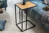 Tavolino industriale SLIM LINE 43 cm in rovere selvatico Anteprima dell’immagine prodotto 11