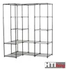 Eckregal Lena 129x169x87 cm mit 12 Böden, staubgeschützt Produktbild-Vorschau 4