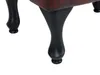 Hocker Chesterfield Pittsfield Echtleder rot Produktbild-Vorschau 3