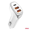 Nabíječka do auta 2x USB-A +USB-C 38W FAST QC ELEGANTNÍ Náhled obrázku produktu 3
