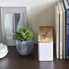 Yamazaki Rin Aufbewahrungsbox Kunststoff/Holz weiß Produktbild-Vorschau 9