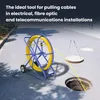 Extralink Pilot 11 mm 150 m Kabeltrekveer, FRP Glasvezel, Ø Productafbeelding-voorbeeld 4