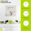 ARTland Wandbild, selbstklebend Cappuccino II Größe: 40x40 Produktbild-Vorschau 3