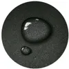 A close-up view of two water droplets on a textured black surface. Náhľad obrázku produktu