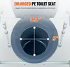 Toilettenstuhl, Nachtkommode mit Breiterem Toilettensitz, Produktbild-Vorschau 5