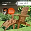 Casaria 2x Chaise longue transat Adirondack en bois Voir les images du produit 1