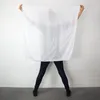 Baumwolltuch - weiß Lurex silber - quadratisches Tuch Produktbild-Vorschau 9