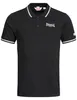 Polo uomo slim fit CAUSTON Nero S Lonsdale Anteprima dell’immagine prodotto 3