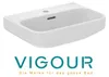 VIGOUR DERBY V3 Handwaschbecken 50x35cm PflegetectPlus mit Produktbild-Vorschau 1