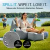 Lumaland, juego de sillón y reposapiés hinchables Vista previa de la imagen del producto 6