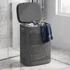 SONGMICS Wäschekorb Plastik, 75 L Wäschesammler, Wäschebox Produktbild-Vorschau 10