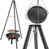 Palenisko ogrodowe Gregman Roast 3.5 z grillem, trójnogiem Podgląd zdjęcia produktu 6