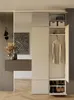 Garderobe + Hängeschrank HAGA II 1Sz1W kaschmirbeige Produktbild-Vorschau 9